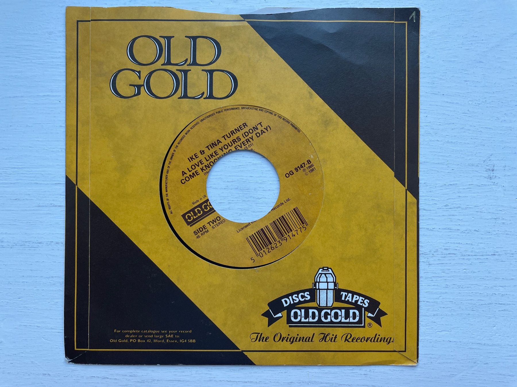 Dischi in vinile: Ike & Tina Turner - River Deep, Mountain High - 7" Single – Usato da Zürich venduto da Andy_t71 1