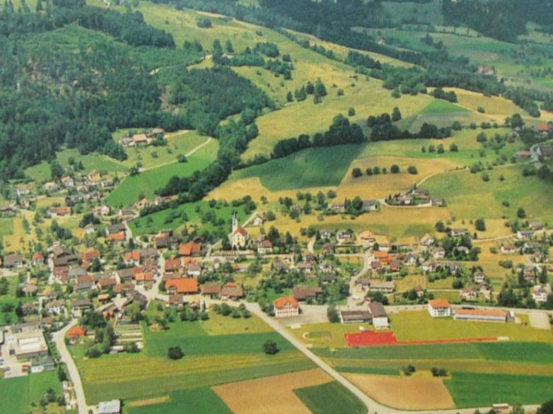 Cartes postales: HERNETSWIL SO AK  LUFTBILD BUG – D'occasion à Ettingen par Hausi4711 2