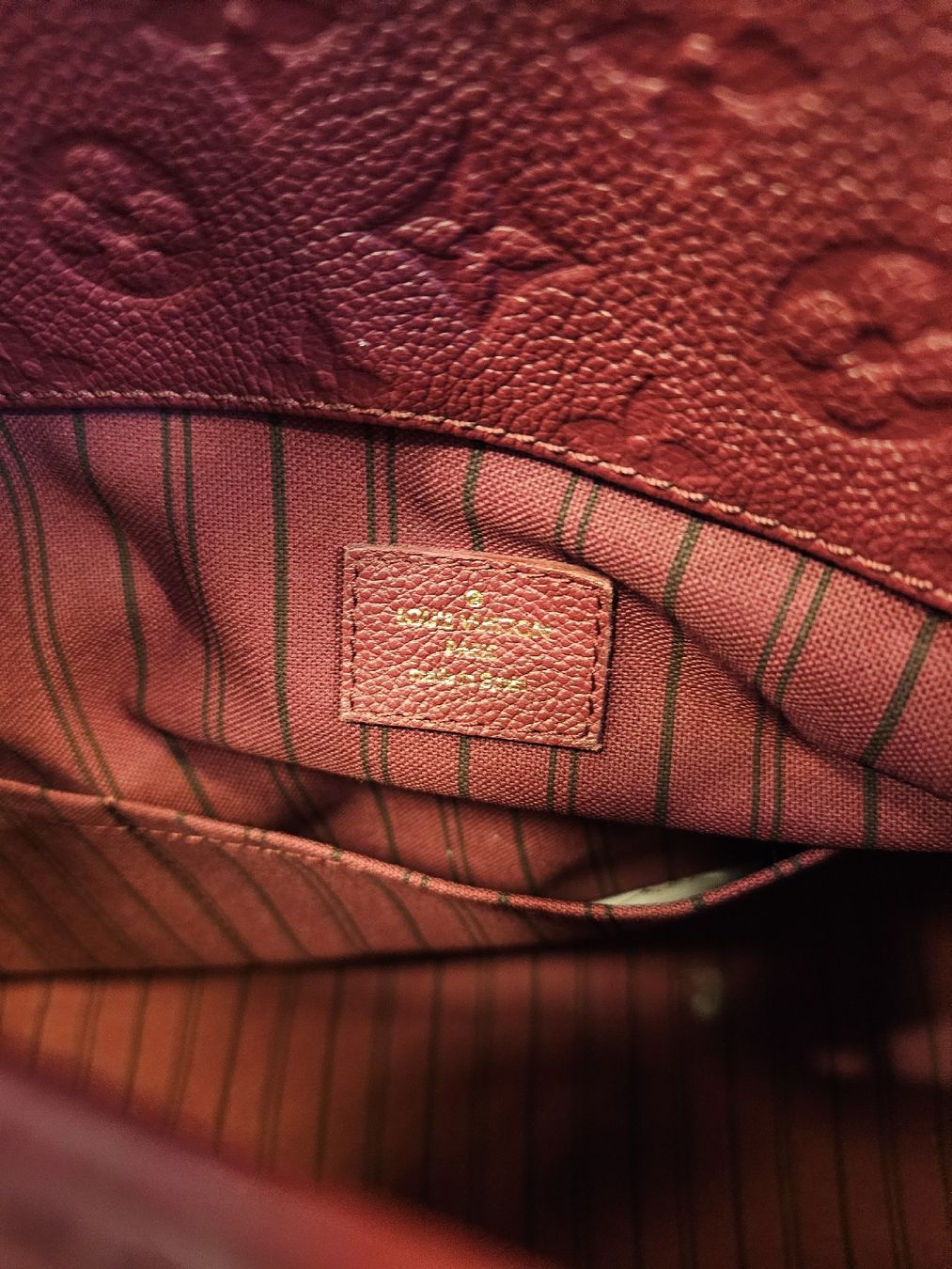 Louis Vuitton Borse da donna: Louis Vuitton Artsy MM Bag Empreinte Leather – Usato da Zürich venduto da finesse.shop 6