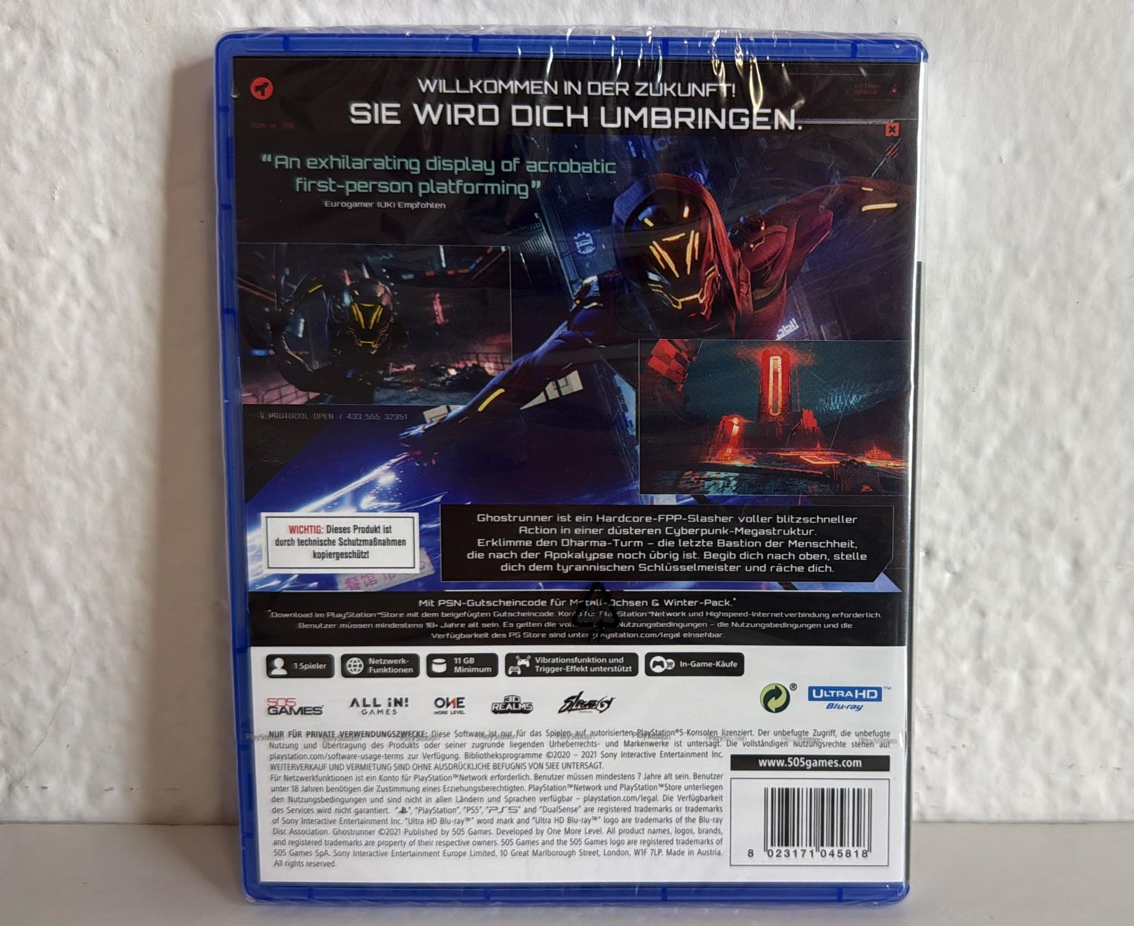 Spiele: Ghostrunner PS5 - Neu, Originalverpackt, Top Spiel! – Gebraucht aus Ehrendingen von lax21 1