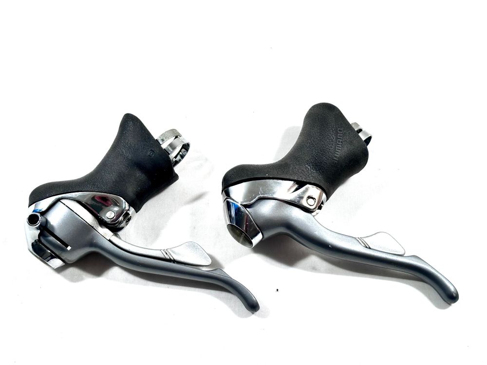 Levier Shimano 600 GAUCHE Avant STI Tri Couleur – ST-6400 Double, Vintage Japon