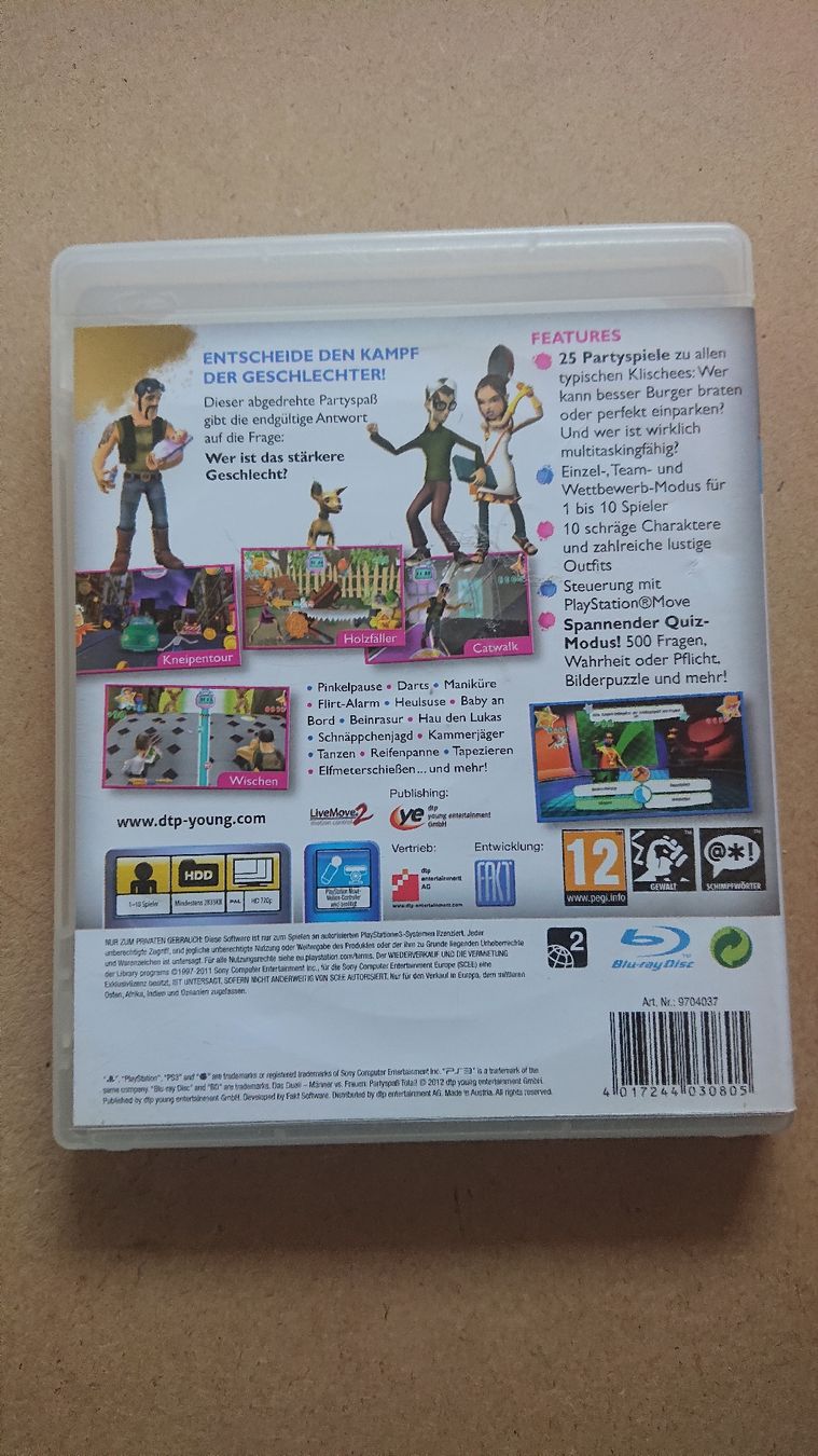 Spiele: Das Duell Männer vs Frauen PS3  – Gebraucht aus Chur von FreakofRarity 1