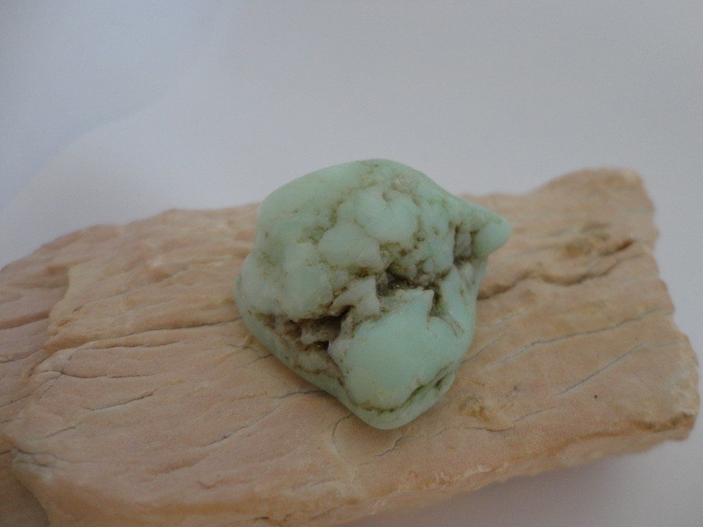 Minerali & Pietre curative: Chrysopras Heilstein – Nuovo (secondo la descrizione) da Biberist venduto da Steine