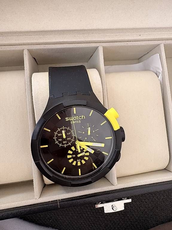 Orologi: Neuwertige Swatch big bold chrono checkpoint – Usato da Olten venduto da sve_lc7b 1