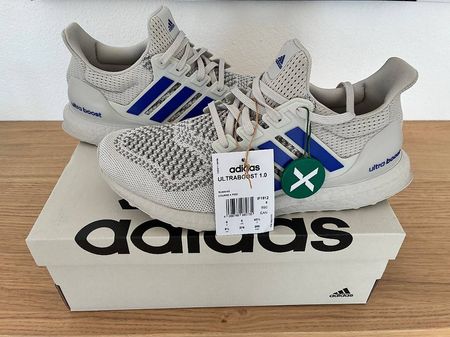 adidas Ultra Boost 1.0 OG Grau / Lucid Blau - NEU 43 1/3