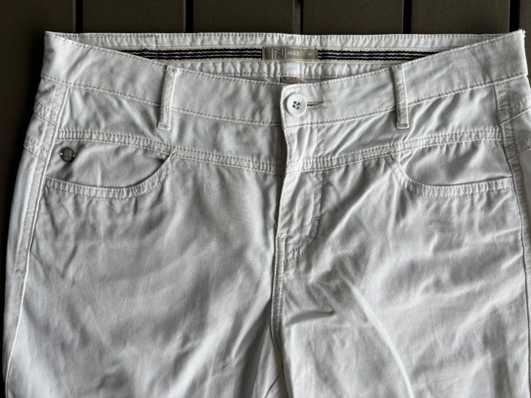 Nile Pantaloni: Nile Sommerhose, Gr. M, weiss – Nuovo (secondo la descrizione) da Ebnat-Kappel venduto da Molton 2