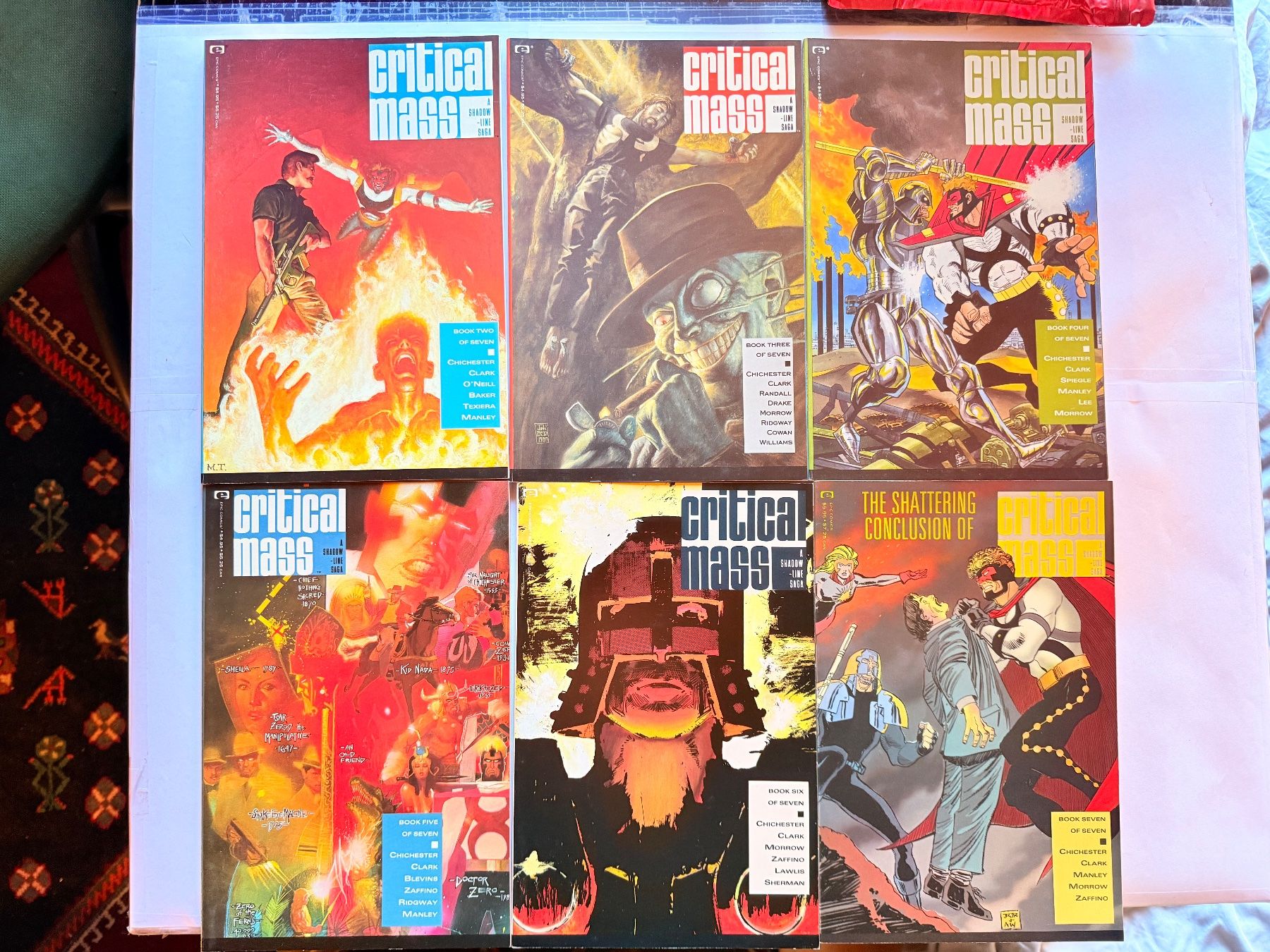 Comics: Critical Mass Comics komplett, 12 Ausgaben, Englisch! – Gebraucht aus Zuerich von SonderArt-Wertgut 1