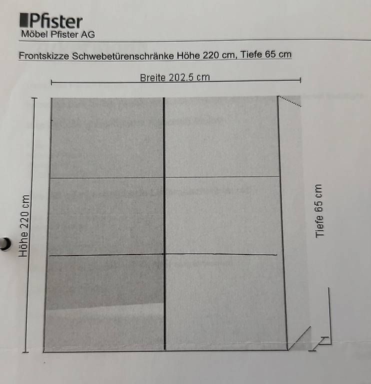 Pfister Schränke: Pfister Schrank mit Spiegelfront – Gebraucht aus Zürich von cia_gsb9 4