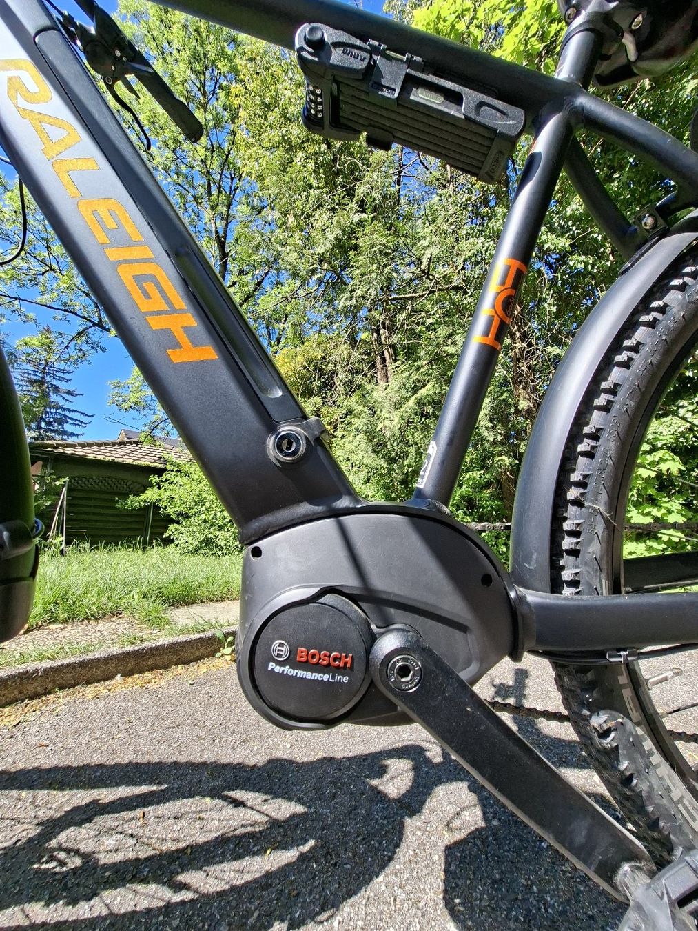 Raleigh Biciclette: E-VTT homne Raleigh Dundee parfaite – Usato da Châtelaine venduto da SereB 3