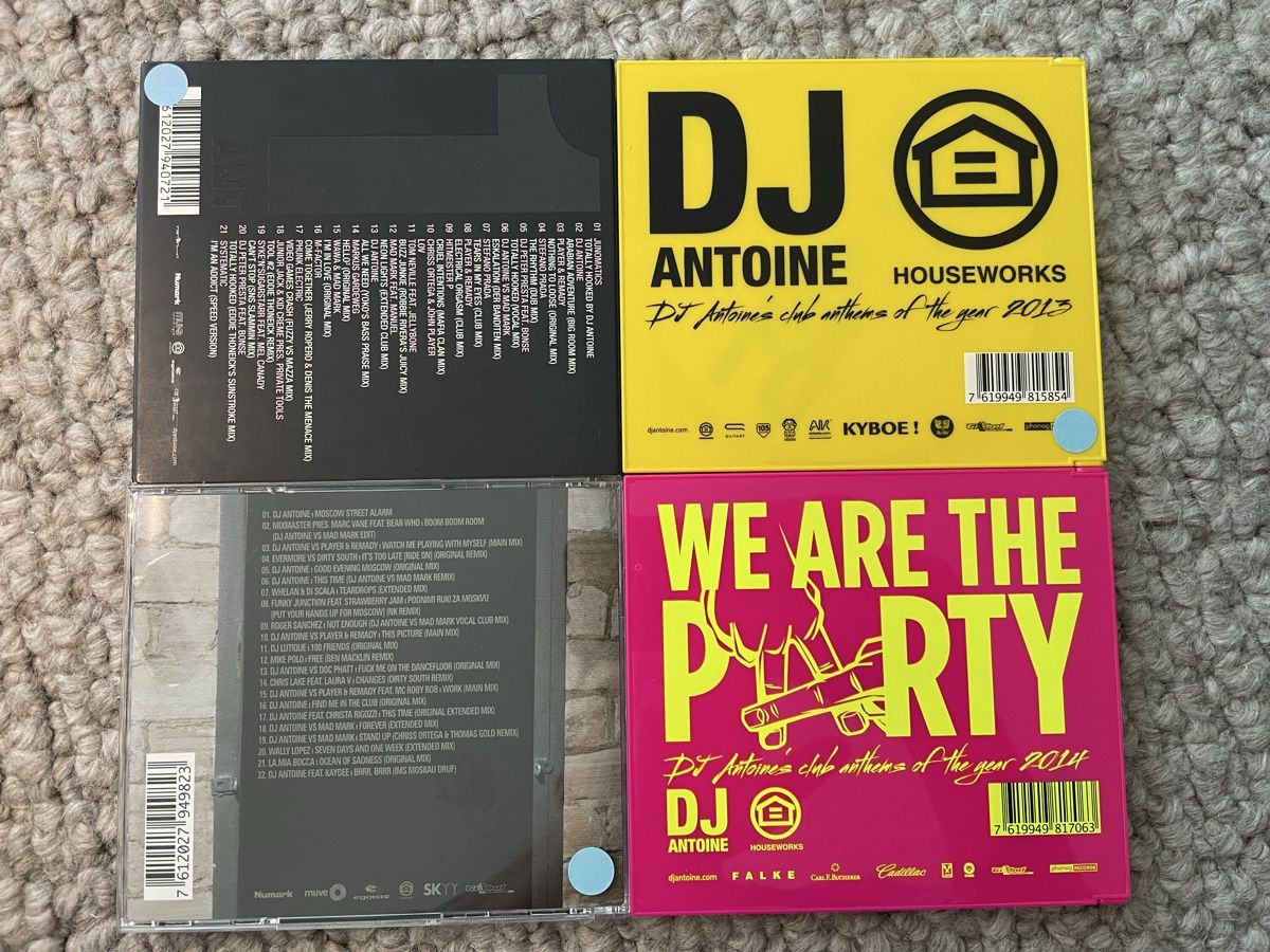 CD: 4x DJ Antoine – Usato da Reinach AG venduto da trigger7811 1