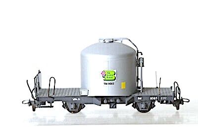 Bemo H0m 2260 115 Zementtransportwagen Uce 8085 der RhB 2