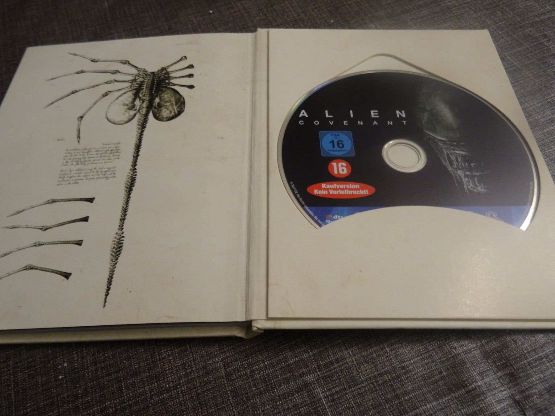 Tous les DVDs: Alien Covenant Limited Collector's Edition Blu-ray – D'occasion à Olten par Disc-Verkauf 5