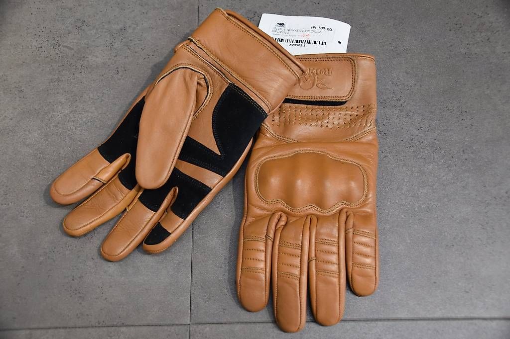 Guanti & manicotti: NEU! Rokker Motorradhandschuhe Gr. S – Nuovo e nell'imballaggio originale da Widnau venduto da Staedler2 3