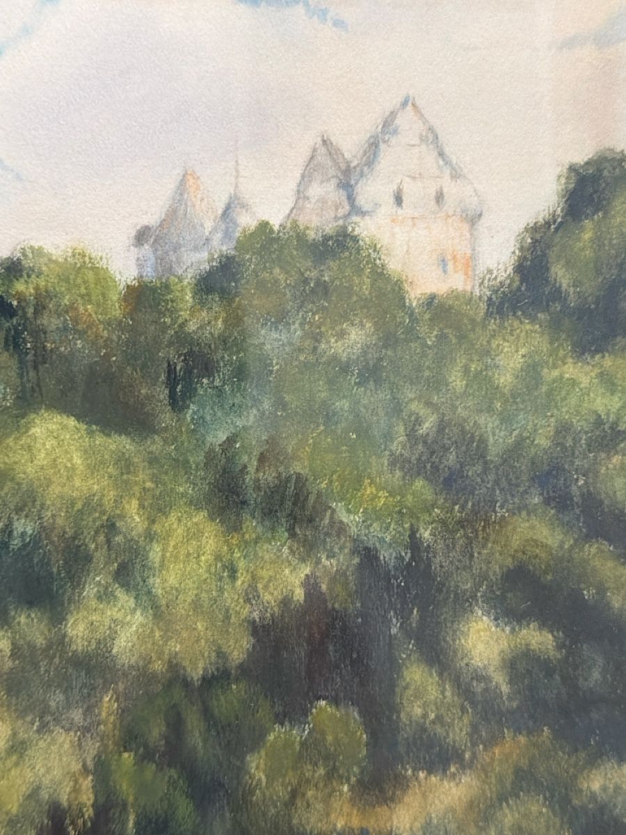 Dipinti: Altes Aquarell, Schloss Wildegg. – Usato da Biberist venduto da Momo33 3