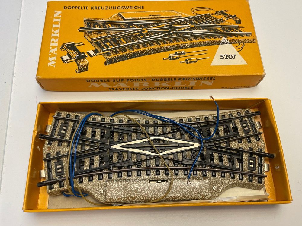 Märklin 5207 - Doppelte Kreuzungsweiche (Gebraucht) In Ipsach Für CHF 3 - Foto 11