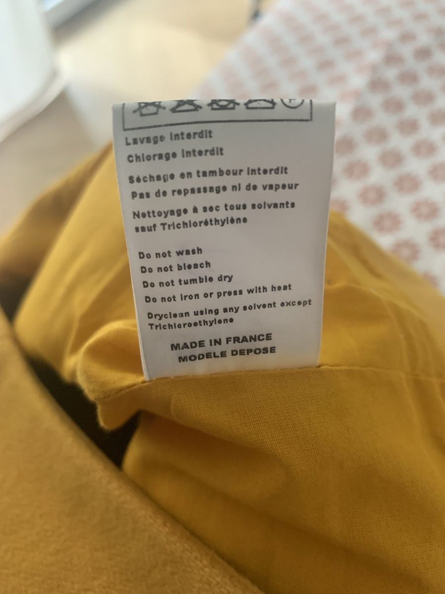 Maje Gonne: MAJE mustard wool skirt XS/34 – Usato da Zürich venduto da Angela_Fashion_Lover 7