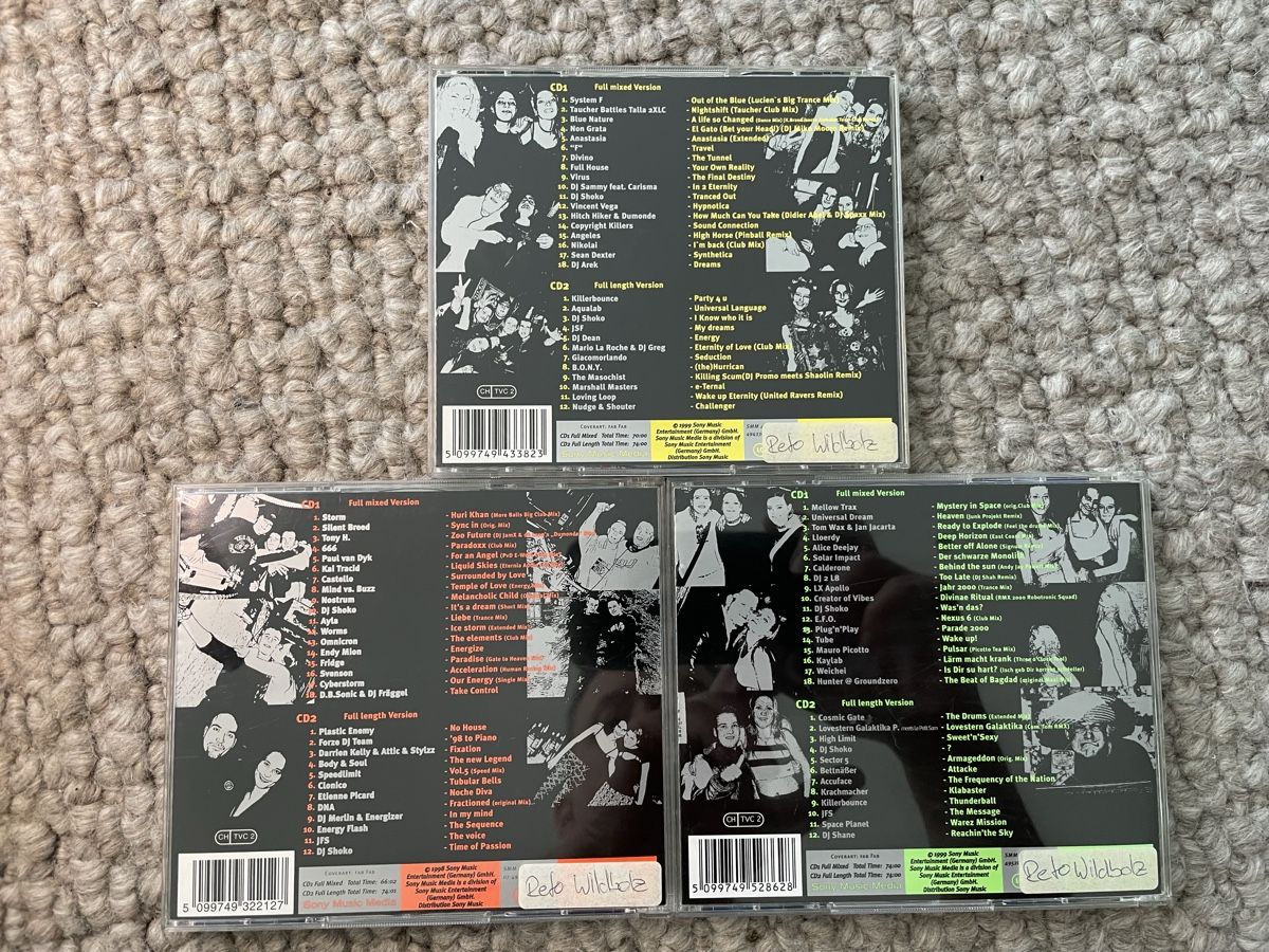 CD: 3x DJ Network (Vol.1/2/3) – Usato da Reinach AG venduto da trigger7811 1