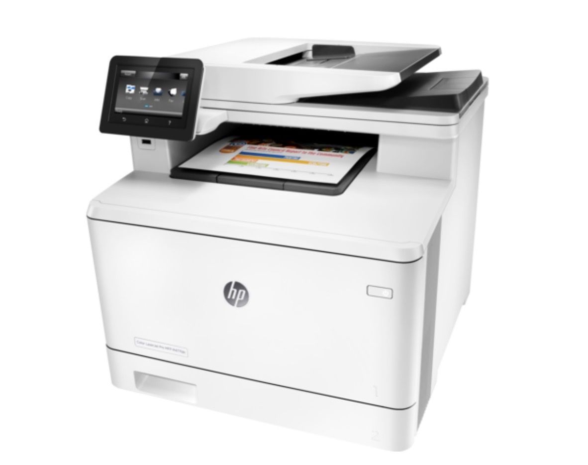 Hewlett Packard Stampanti: HP Color LaserJet Pro MFP M477fdn – Usato da Bargen BE venduto da FreddyLayher 3