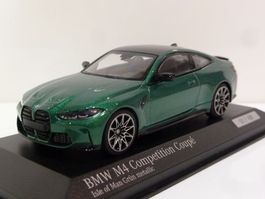 BMW M4 Competition Coupé G82 seit 2020 Isle of Man grün met.