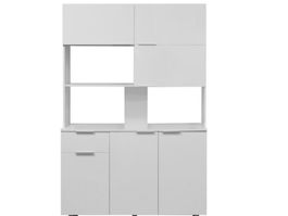 Küchenschrank Anrichte weiss