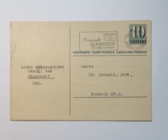 Postkarte Sammler Schweiz Briefmarken 1963