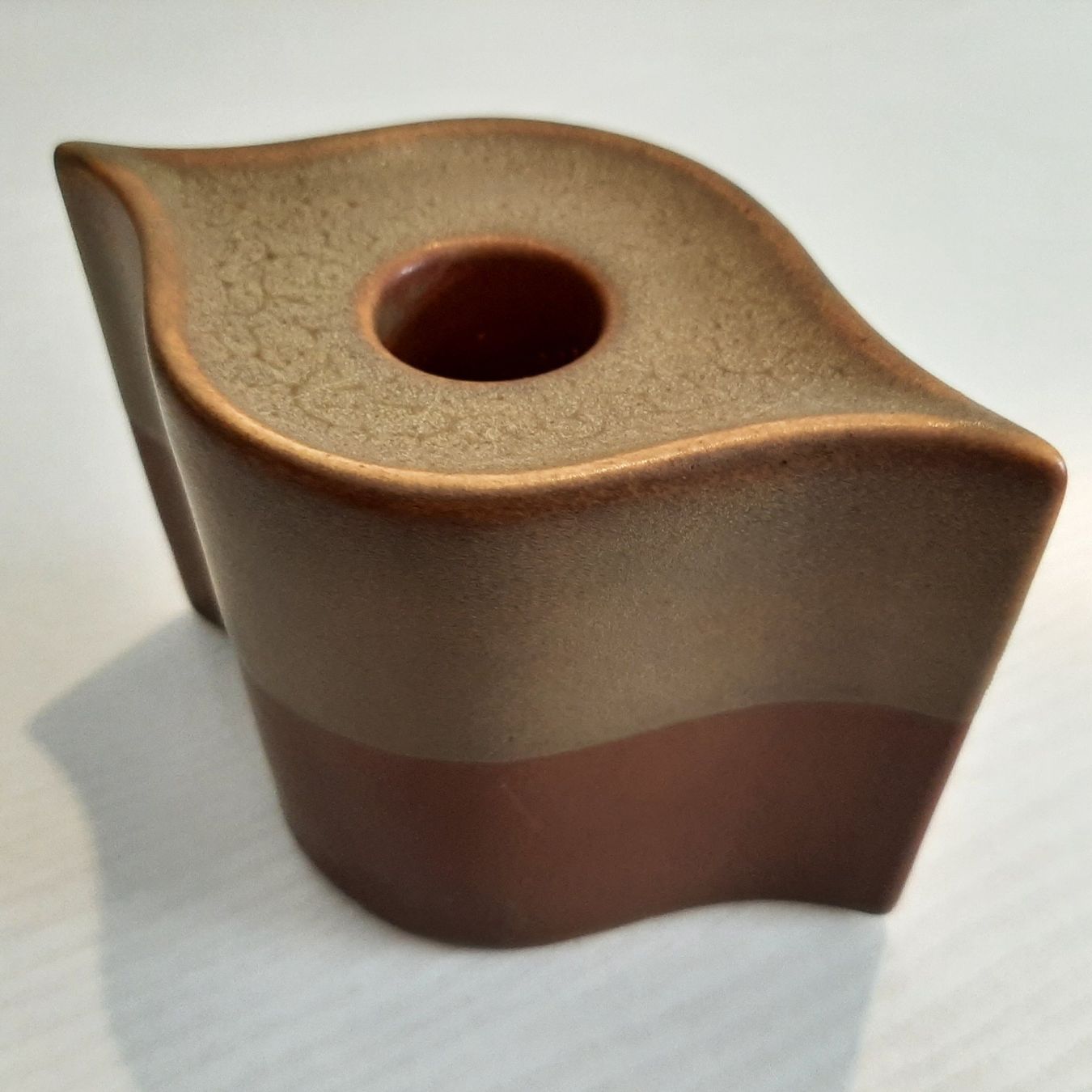 Rosenthal Portacandele: Rosenthal Studio Line Keramik Kerzenständer K. Scheid 80er – Usato da Erschwil venduto da Karabella 4