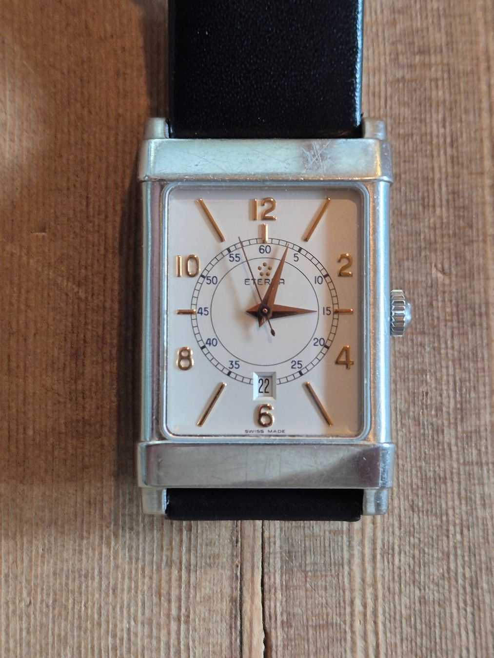 Eterna Uhren: Eterna Les Historiques 1935, Automat, Ref. 8490.41 – Gebraucht aus Sils im Domleschg von piz53