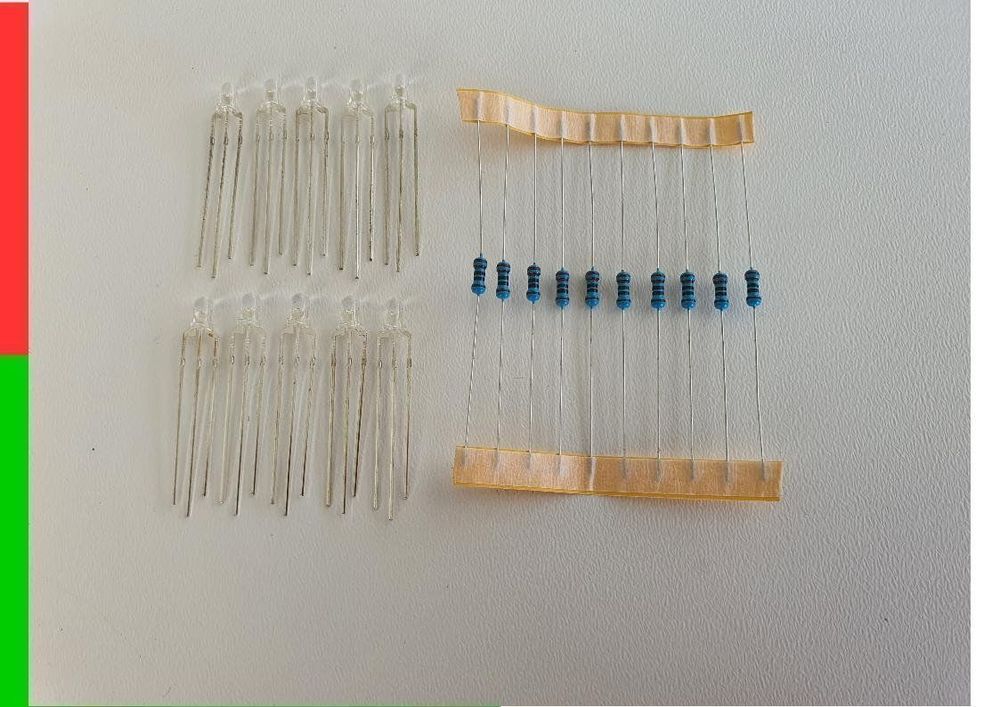 30PCS Diffused LED 3MM ORANGE COLOR ORANGE LIGHT