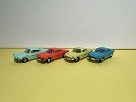 Norev 4x Renault Caravelle in 1/87