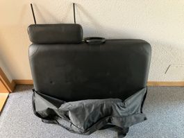 Mobile Massagebank, klappbar, neuwertig, Schwarz!