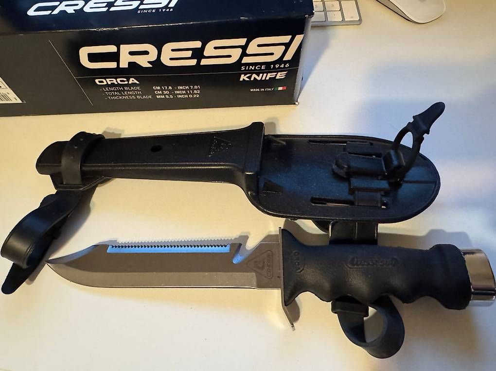 Cressi Altro per Immersioni: Tauchmesser Cressi Orca – Usato da Schlieren venduto da jul_yrw7