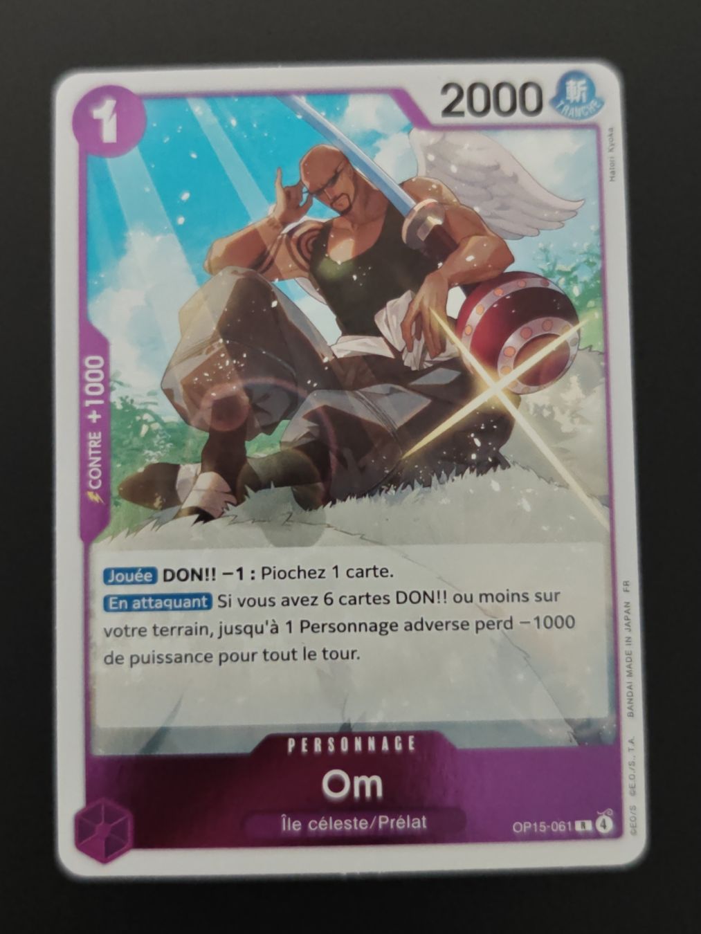 Carte collezionabili: One Piece - Om OP15-061 Fr – Usato da Cormondreche venduto da pajojo