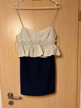 Combishort Zara Trafaluc Collection bleu marine taille S