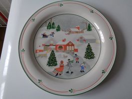 Weihnachts-Teller, Gebäck-Teller