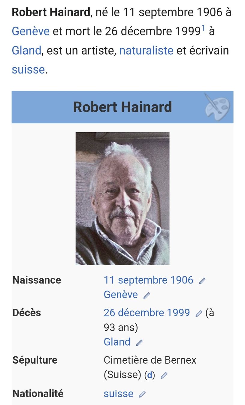 Poster & Bilder: Robert Hainard 1971  – Gebraucht aus Adlikon b.Regensdorf von kuka02 6