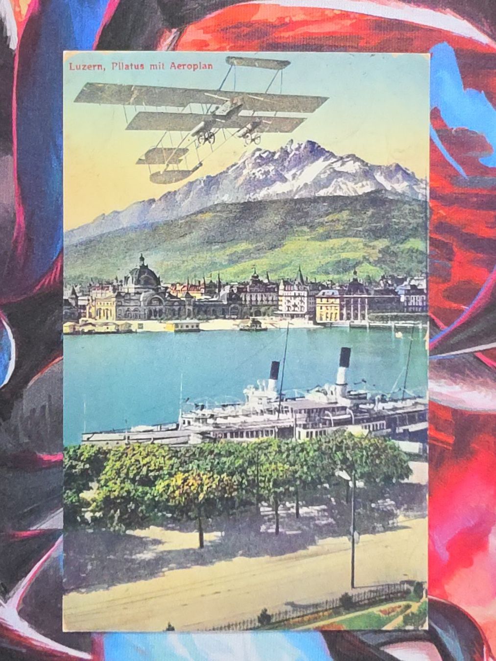 Tutti i francobolli: CL34 Carte Postale + Timbre Suisse 1985 – Usato da Cousset venduto da Patrick_Collections