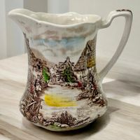 Pichet Olde English Countryside marron par Johnson Brothers