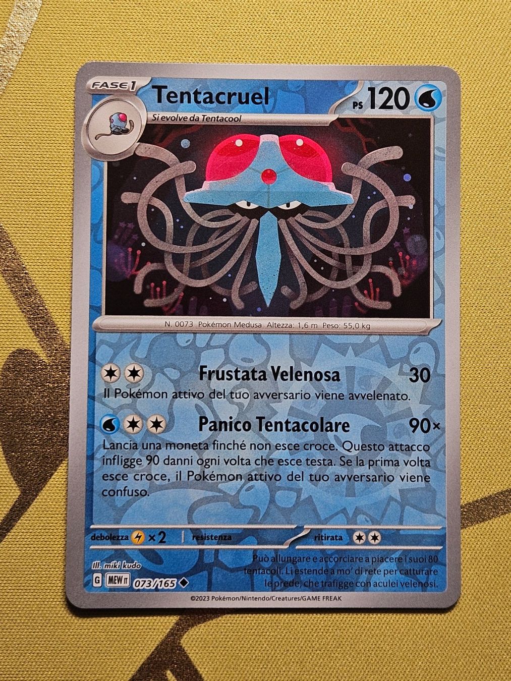 Pokémon Carte collezionabili: 151 - Tentacruel – Usato da Bellinzona venduto da Pokemarco
