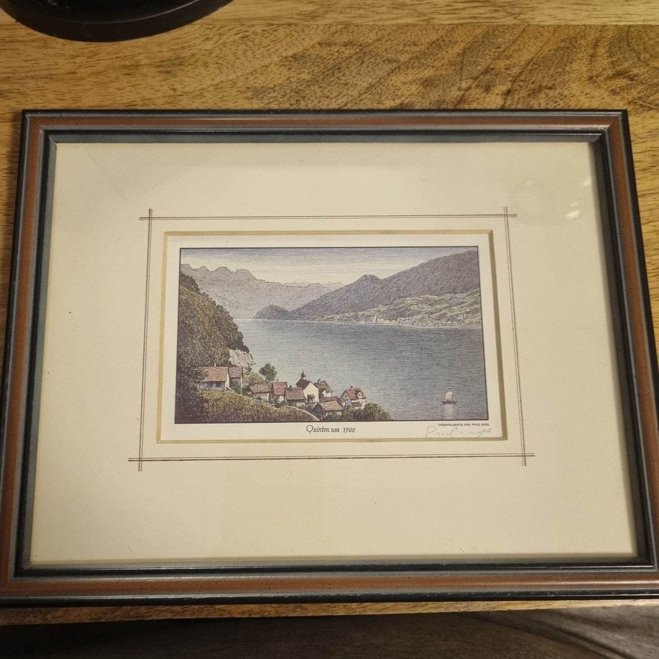 Grafica & Litografie: 4×Lithographie Paul Wyss Quinten – Usato da Zürich venduto da Melossoap