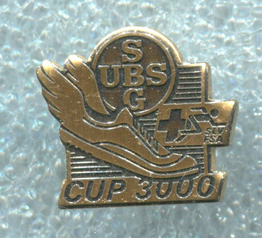 UBS Plaketten & Abzeichen: UBS  Cup  3000 – Gebraucht aus Winterthur von Sammleroase