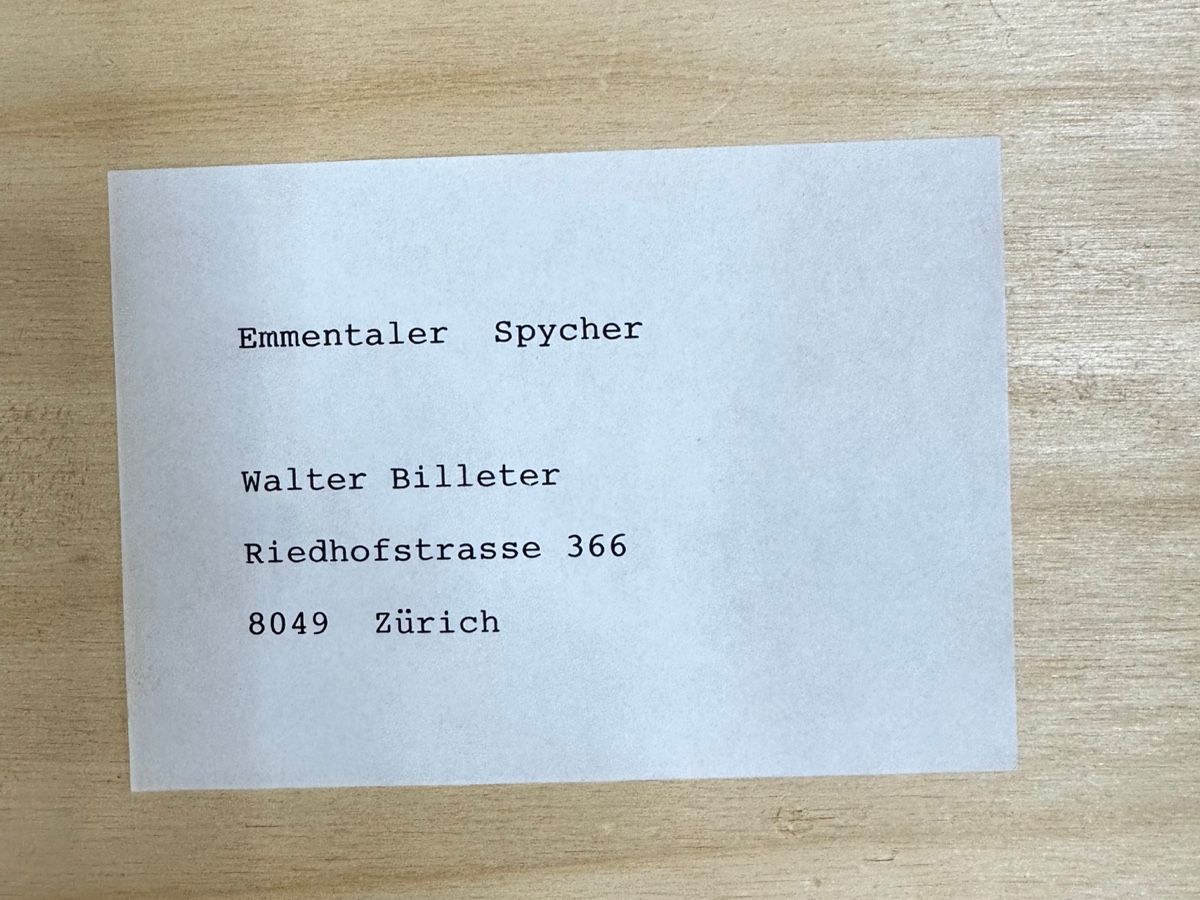 Poster & Bilder: 3D Bild Spycher von Emmentaler – Gebraucht aus Villmergen von JacRon 1