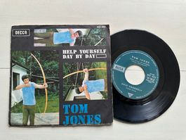 TOM JONES rare Single Kult Help yourself Spanisch differnt