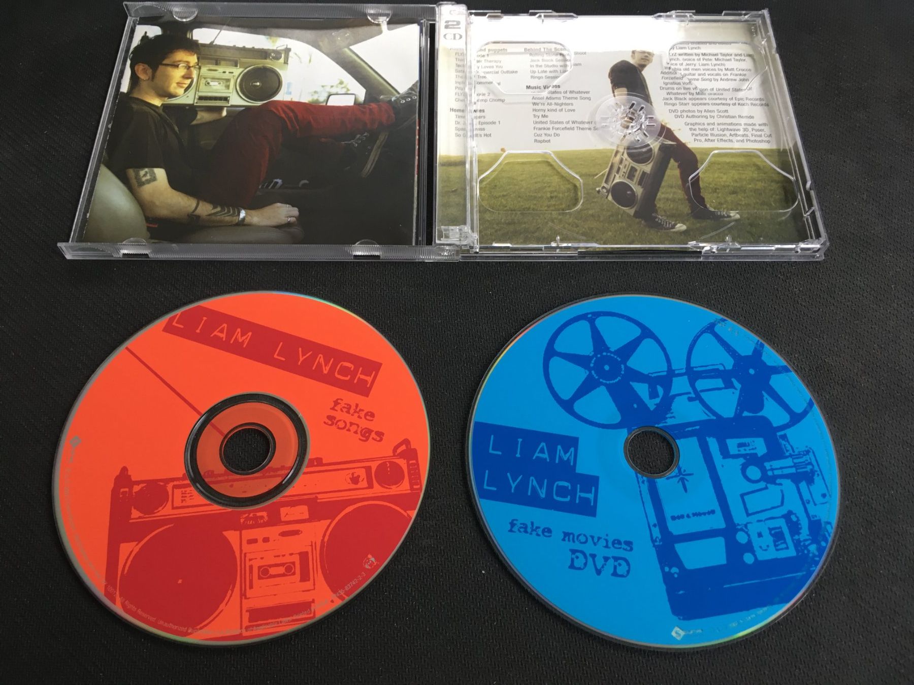 CD: Liam Lynch - Fake Songs -CD- CD+DVD – Usato da St.Gallen venduto da MedienJoe 1