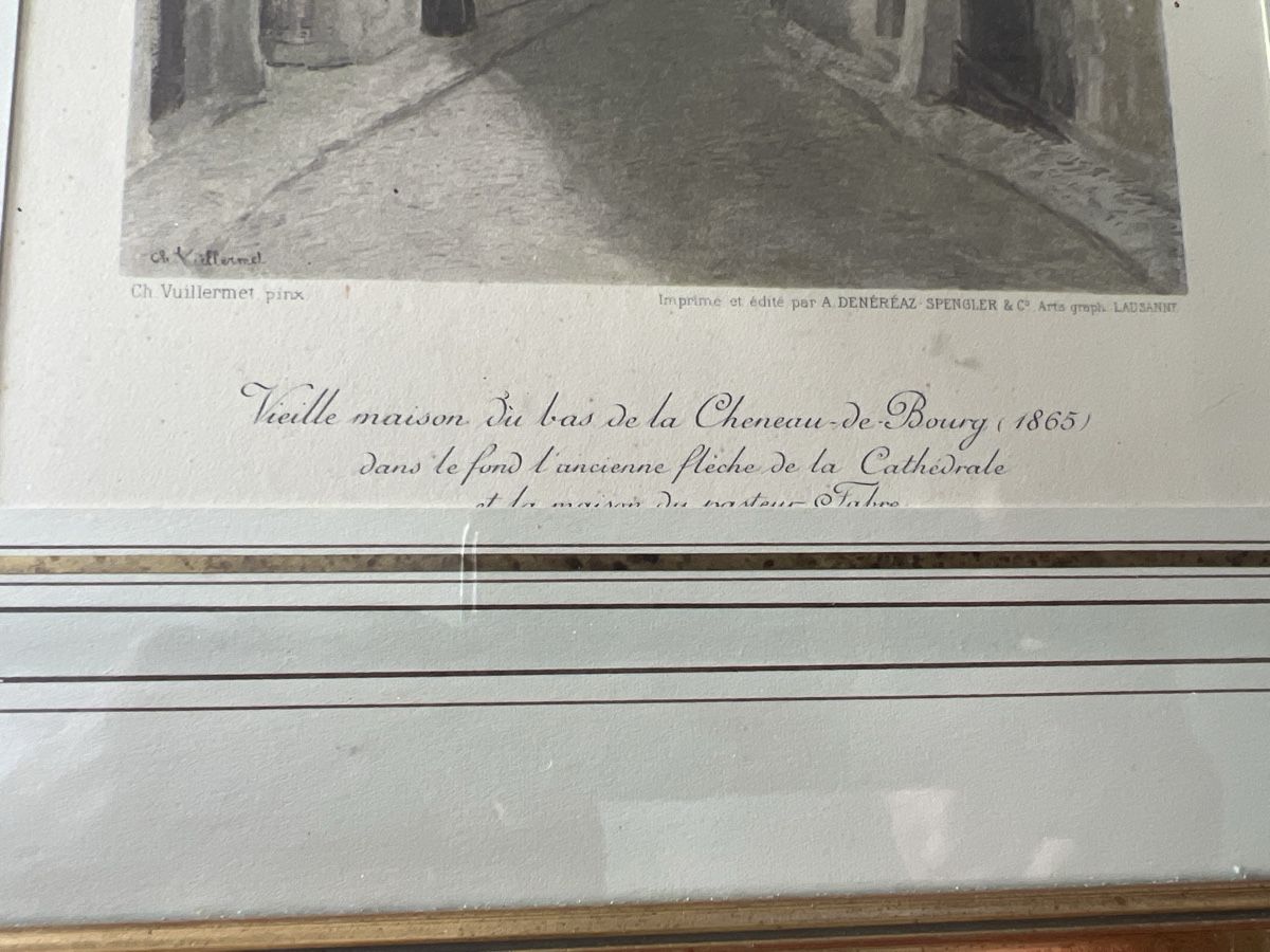 Dipinti: Le Vieux Lausanne - Vue de la Cathédrale – Usato da Prilly venduto da Maurizio_84 1