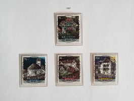 1997 Pro Patria Satz Ersttag Vollstempel mit Gummi