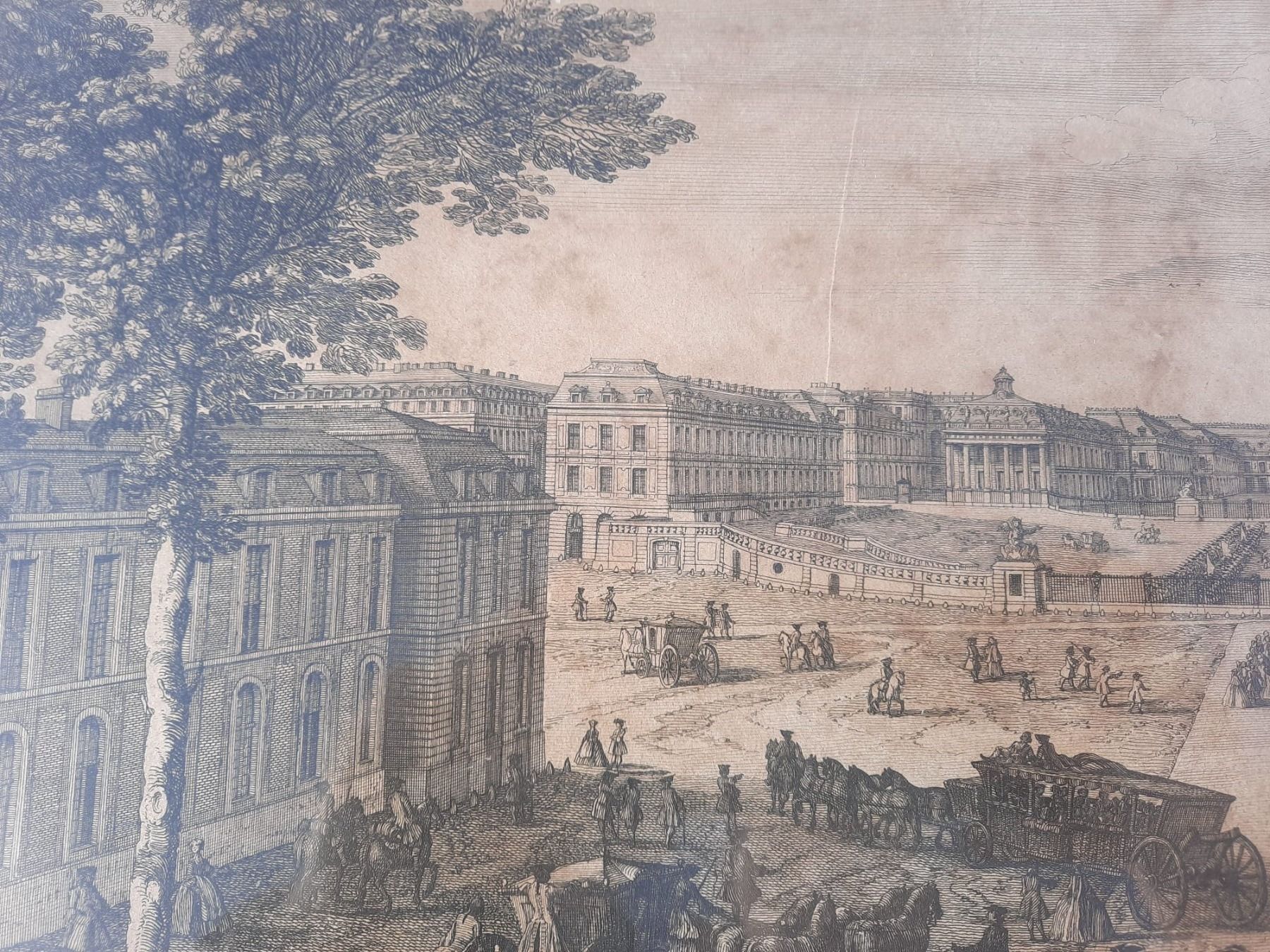 Incisioni: Ancienne gravure de Jacques Rigaud cadre bois doré – Usato da Chamoson venduto da Rbma 5