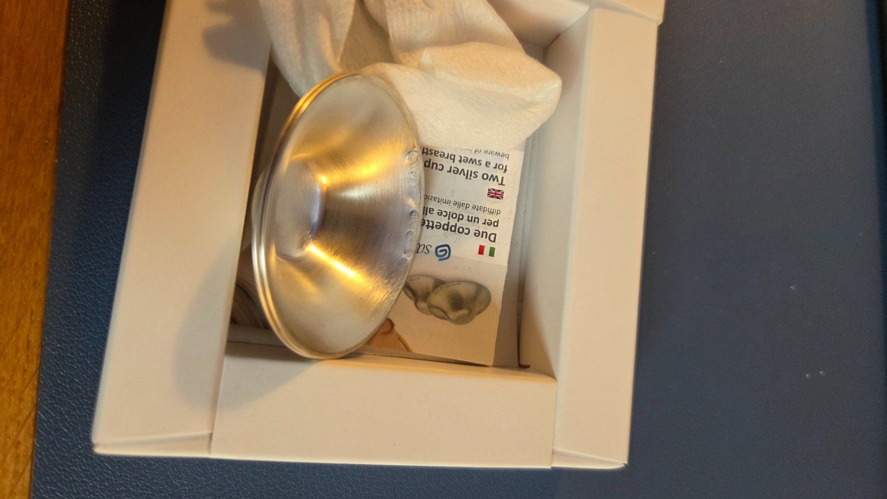 Silverette Accessoires pour allaitement: Silverette silver nursing cups – Neuf (Voir description) à Geneve par Granduca 2