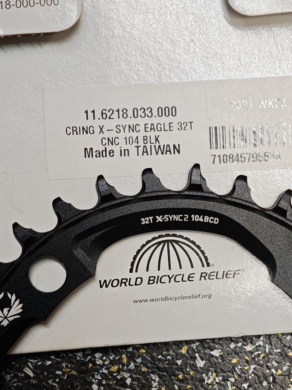 Sram Pezzi di ricambio: SRAM Eagle X-Sync 2 32T Kettenblatt, neu – Nuovo e nell'imballaggio originale da Wildberg venduto da Mnox 1
