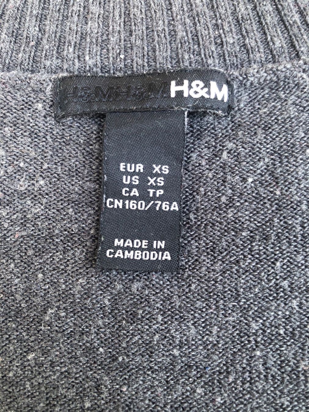 H&M Maglioni & Felpe: Grauer Pullover H&M – Usato da Gamprin venduto da Minabal 1
