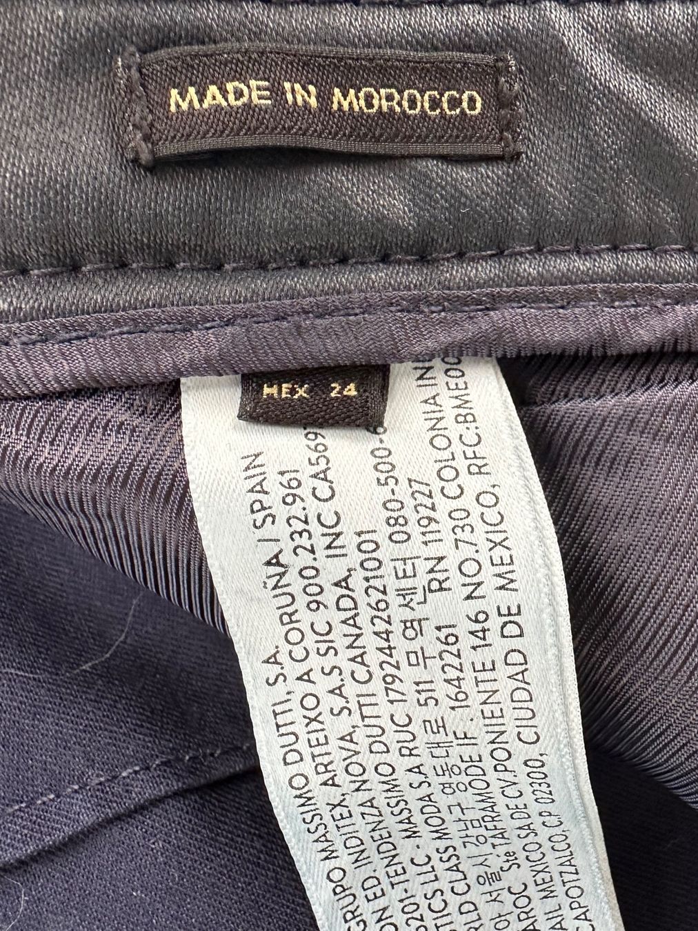 Massimo Dutti Pantaloni: Beschichtete Stoffhose MASSIMO DUTTI, 34 – Usato da Lachen SZ venduto da zabalina 4